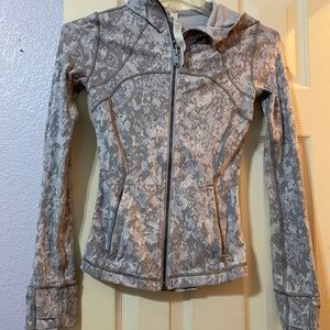 Lululemon Grey Running Jacket Size 0